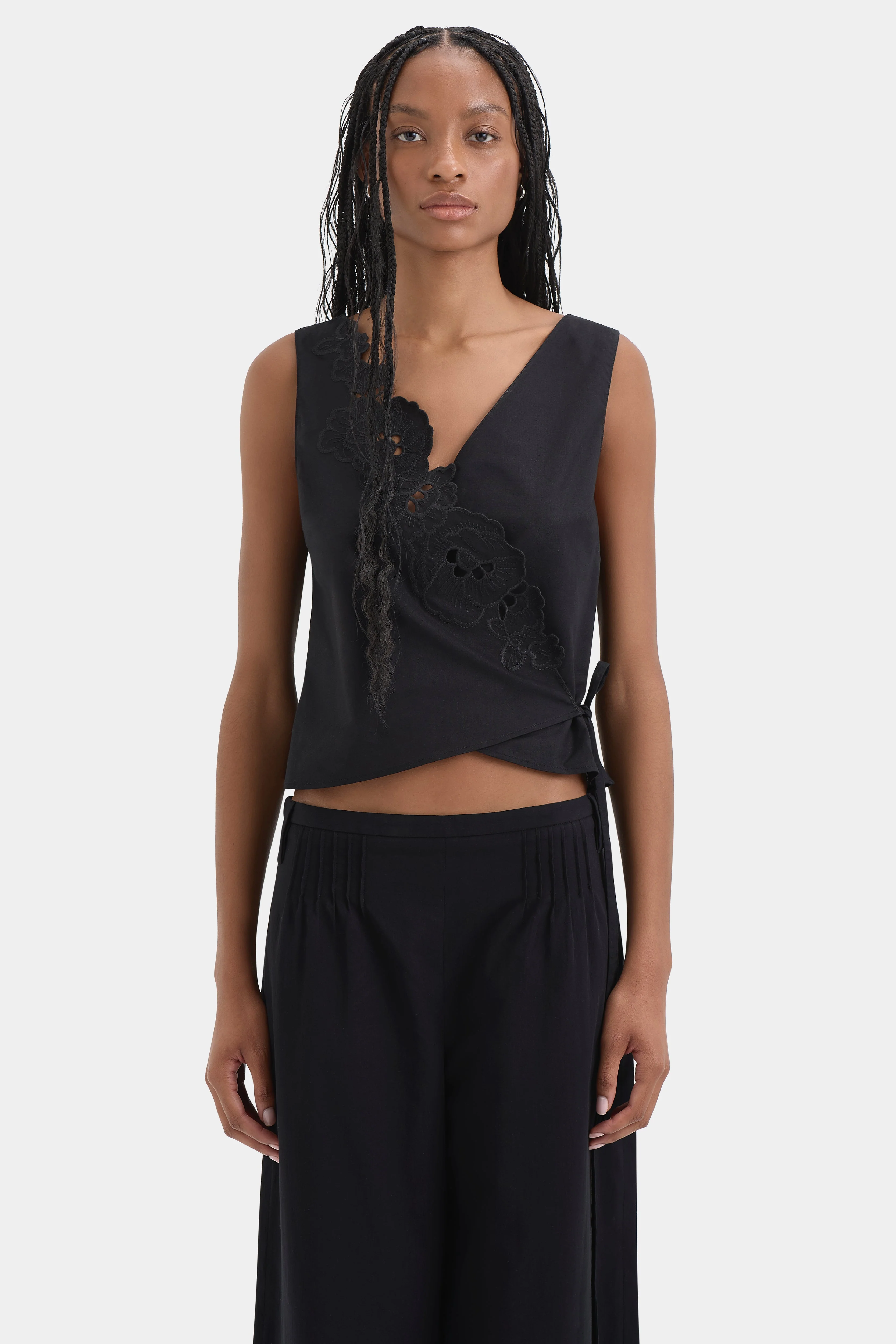 Beatrice Pintuck Pant - Image 4