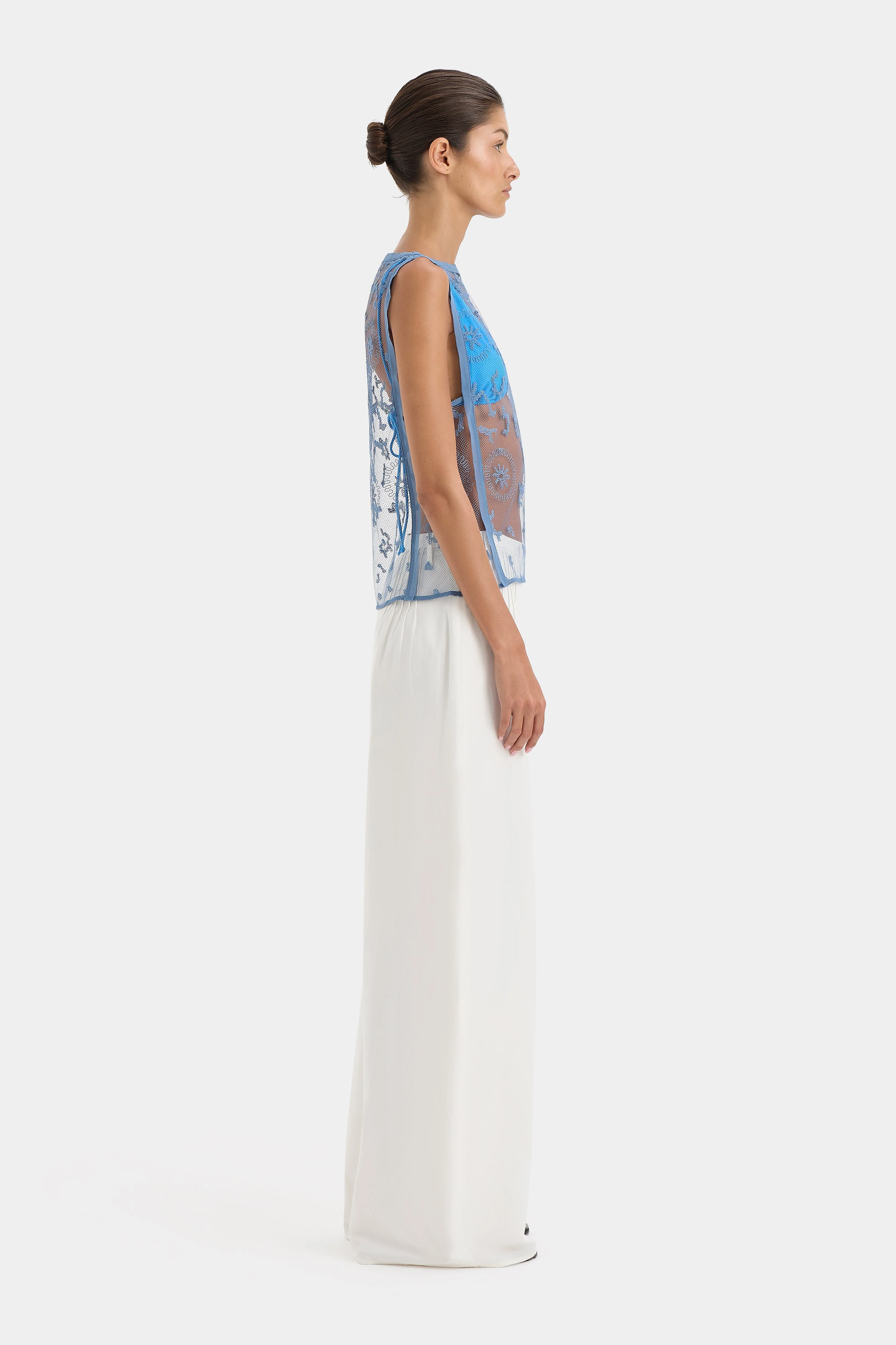 Beatrice Pintuck Pant - Image 3