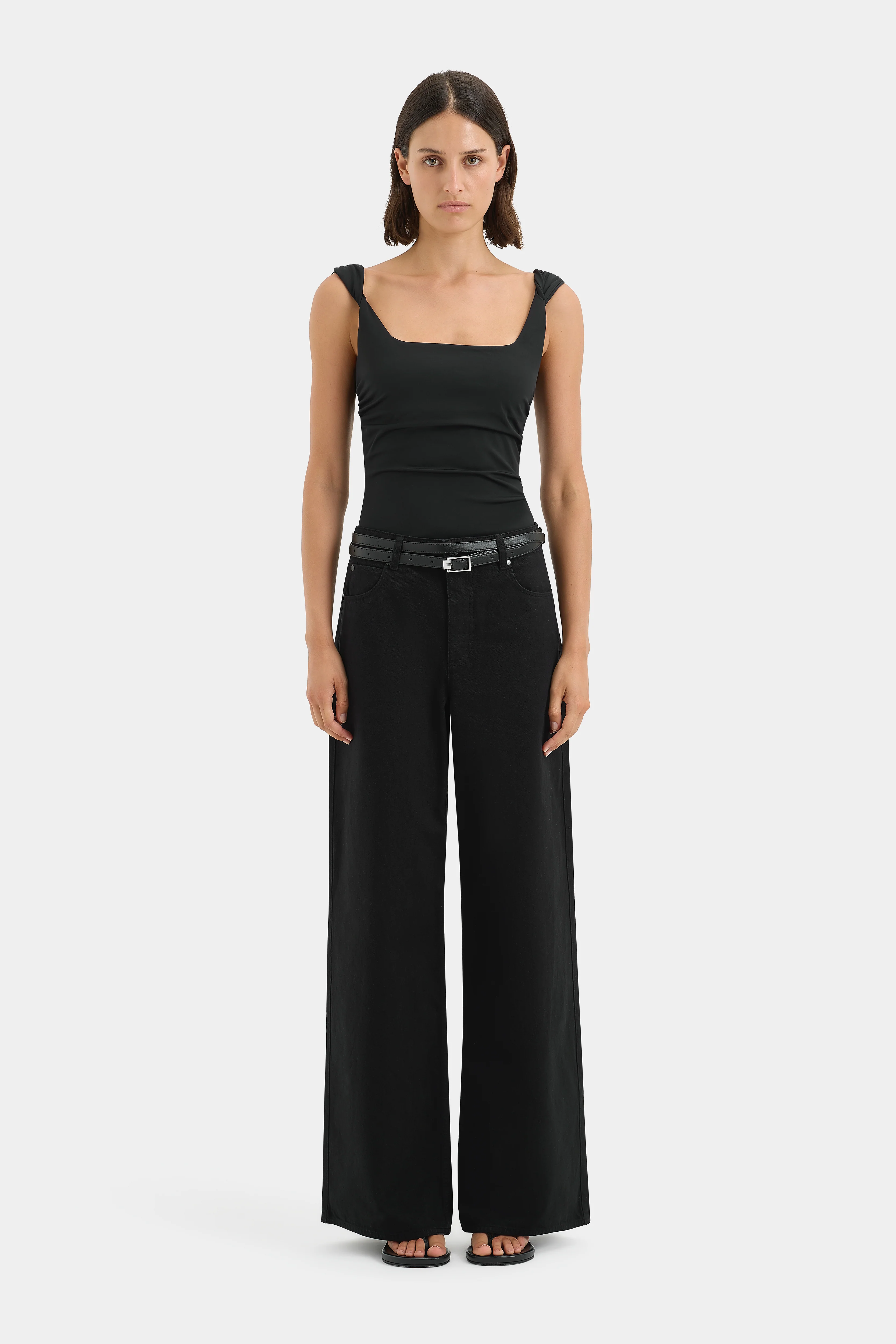 Classic Leather Wrap Belt - Image 3