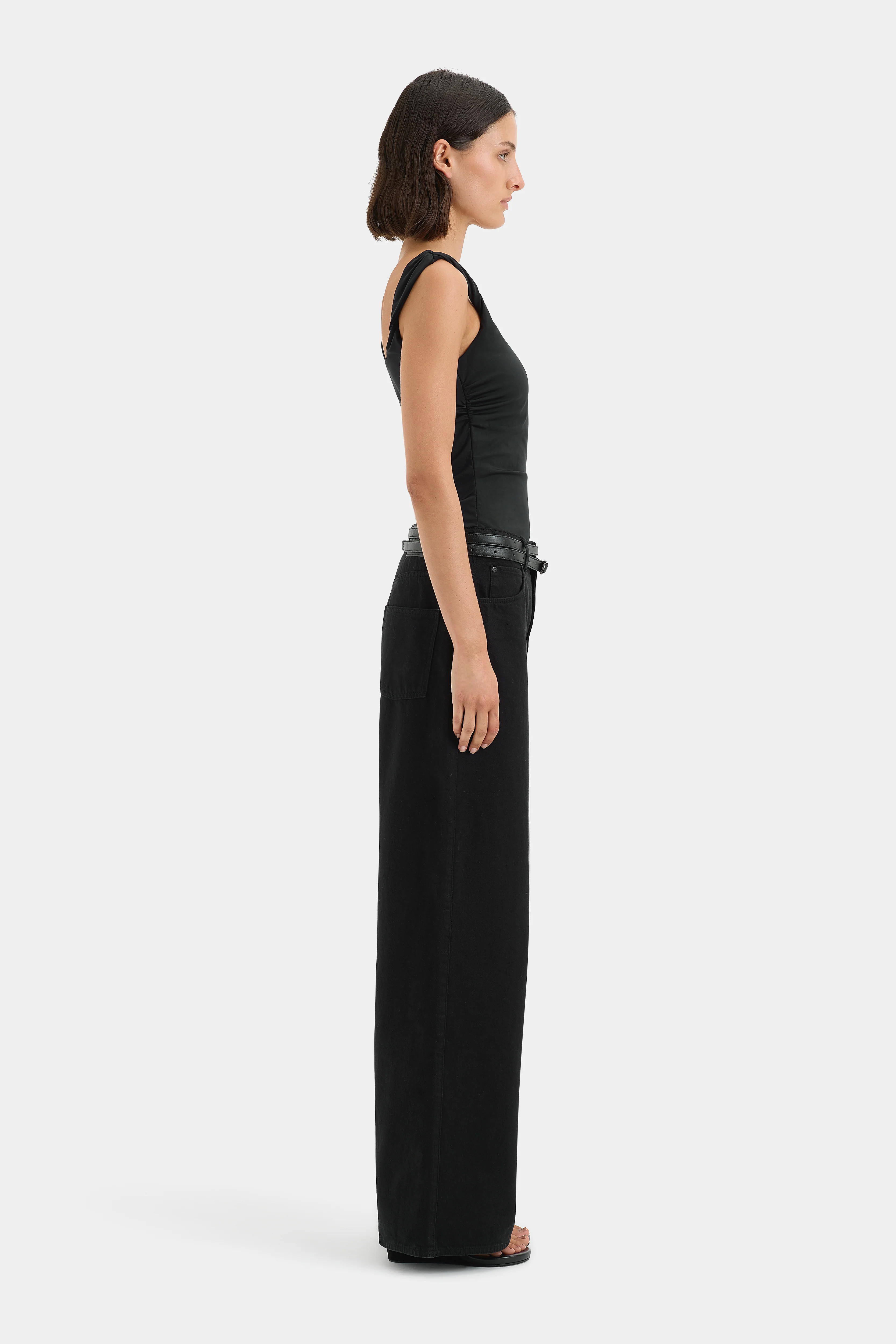 Classic Leather Wrap Belt - Image 5