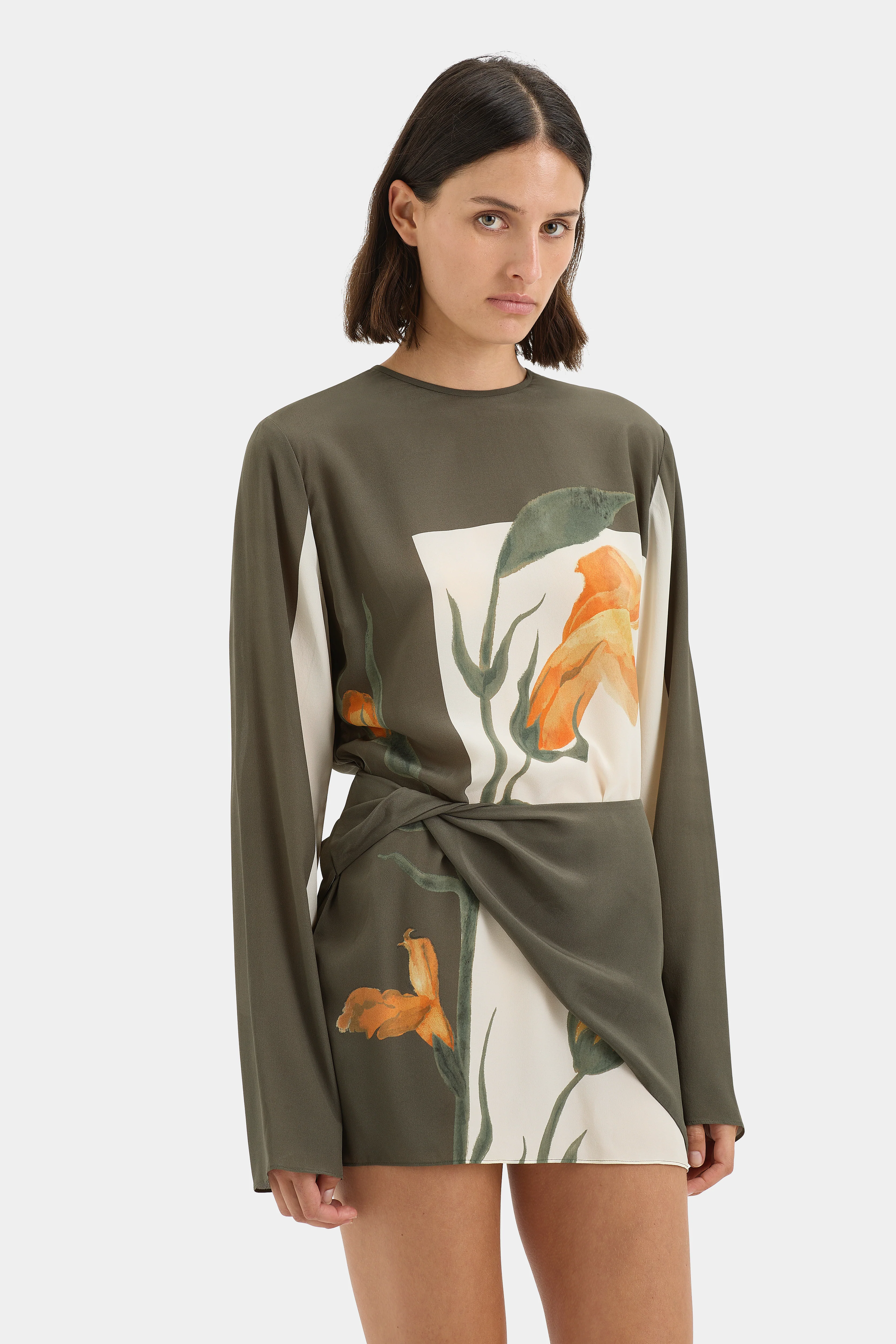 Constance Twist Mini Dress - Image 5