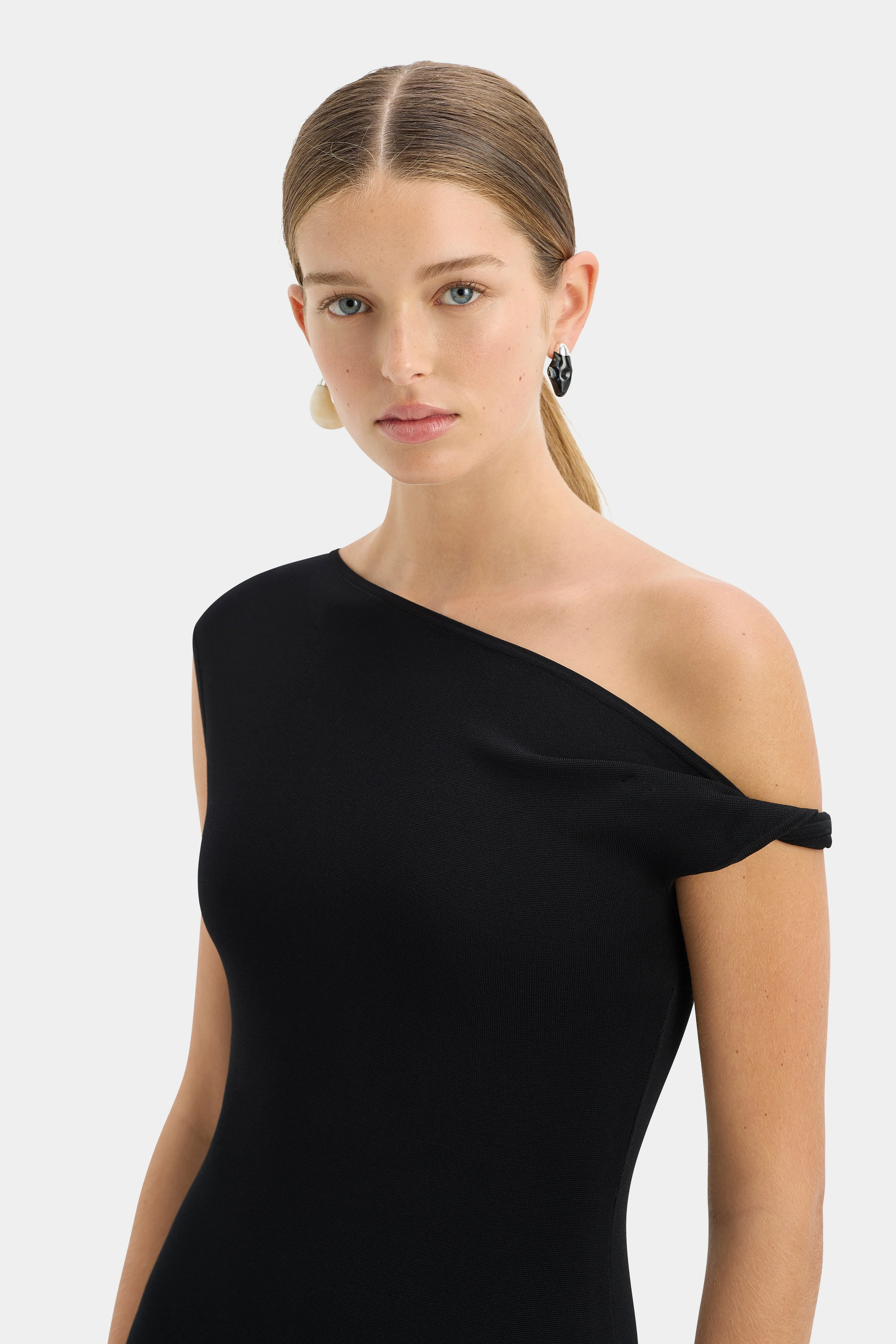 Indigo Twist Dress - Image 7