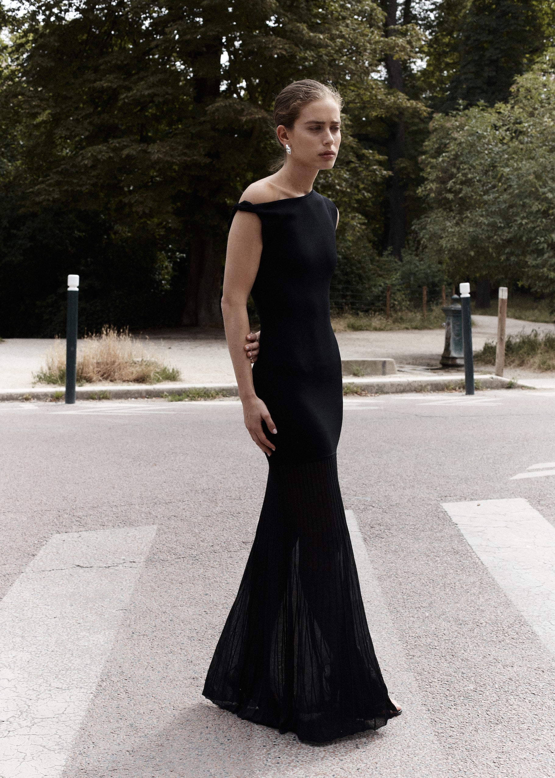 Indigo Twist Dress - Image 8