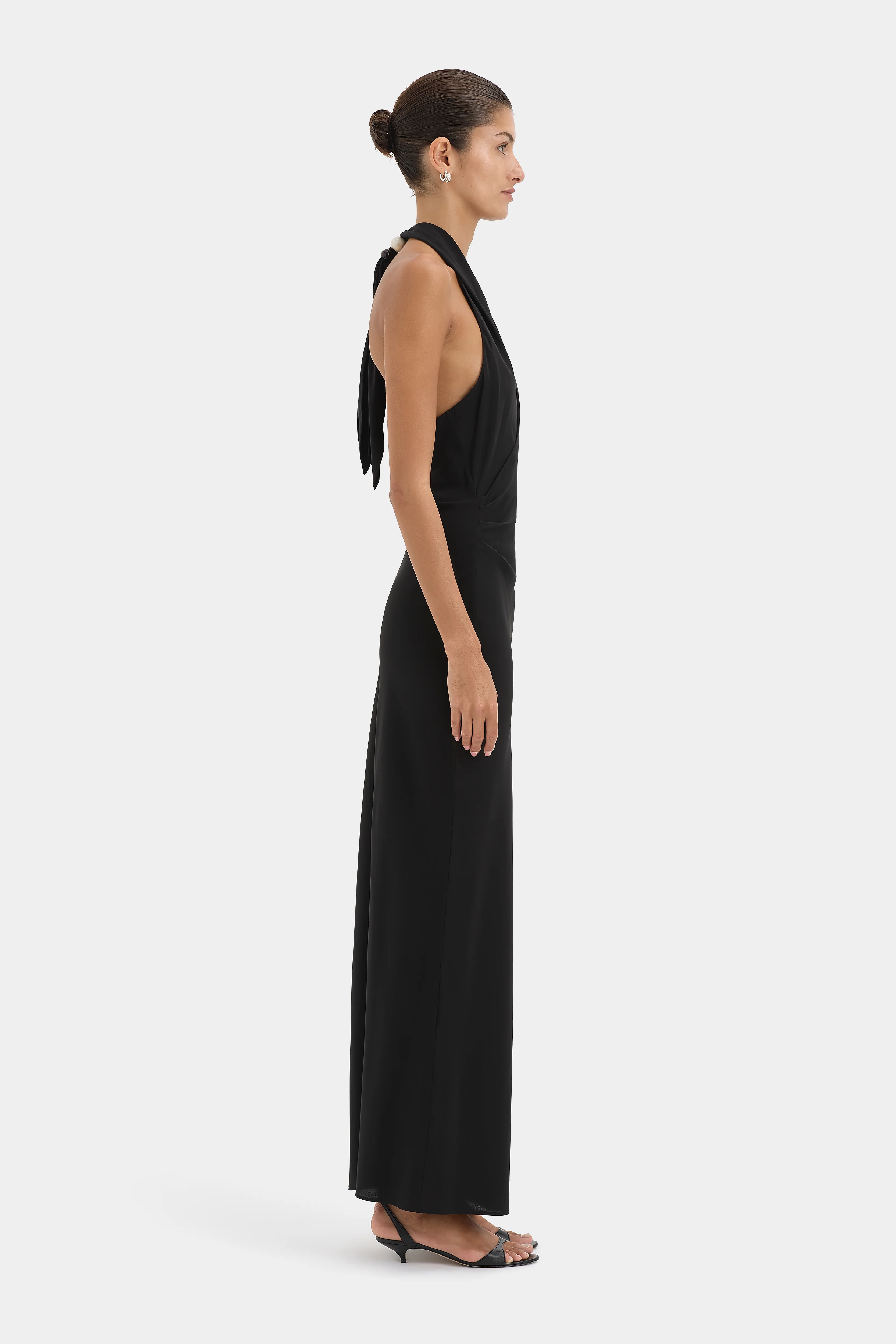 Rioja Halter Scarf Maxi Dress - Image 3
