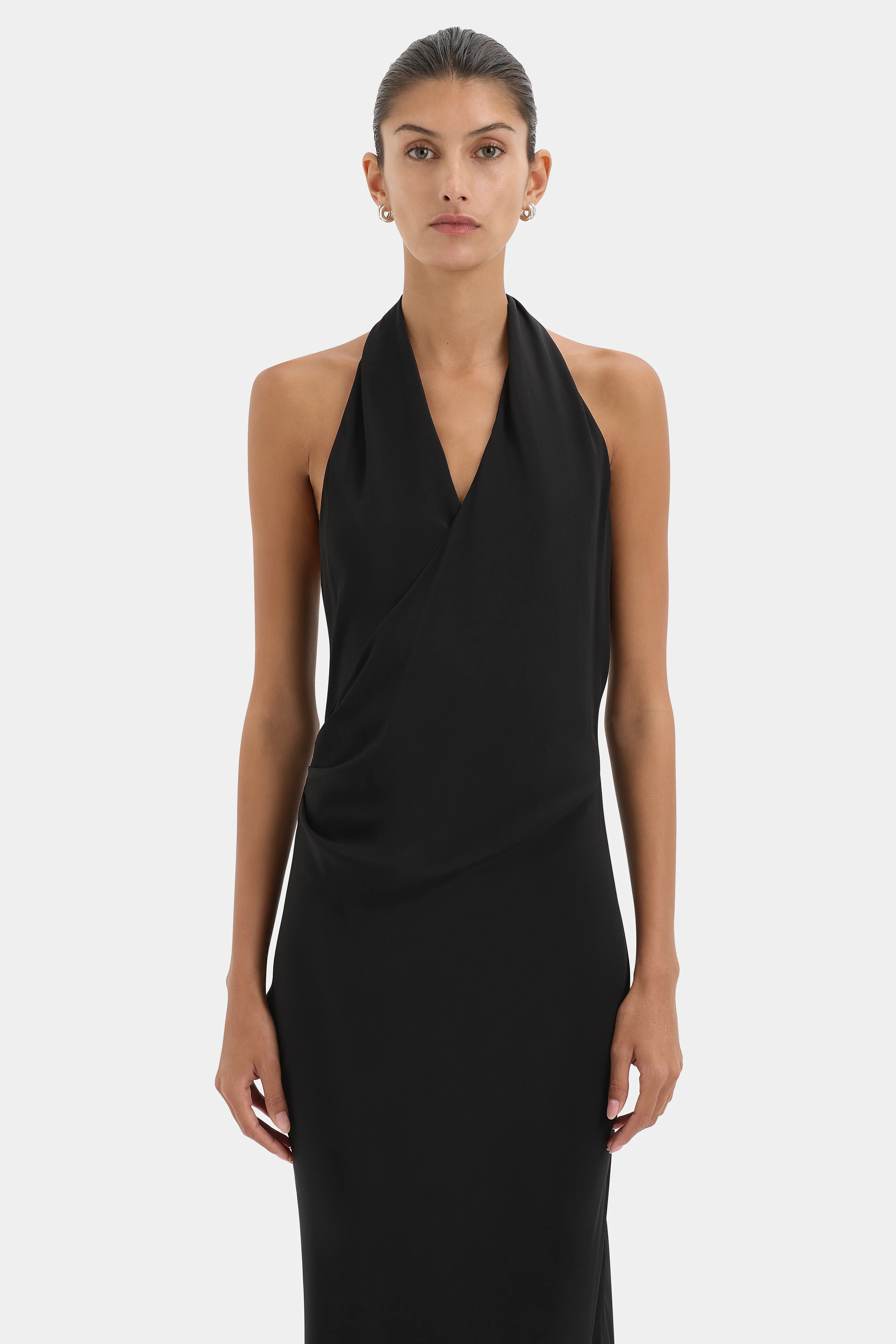 Rioja Halter Scarf Maxi Dress - Image 4