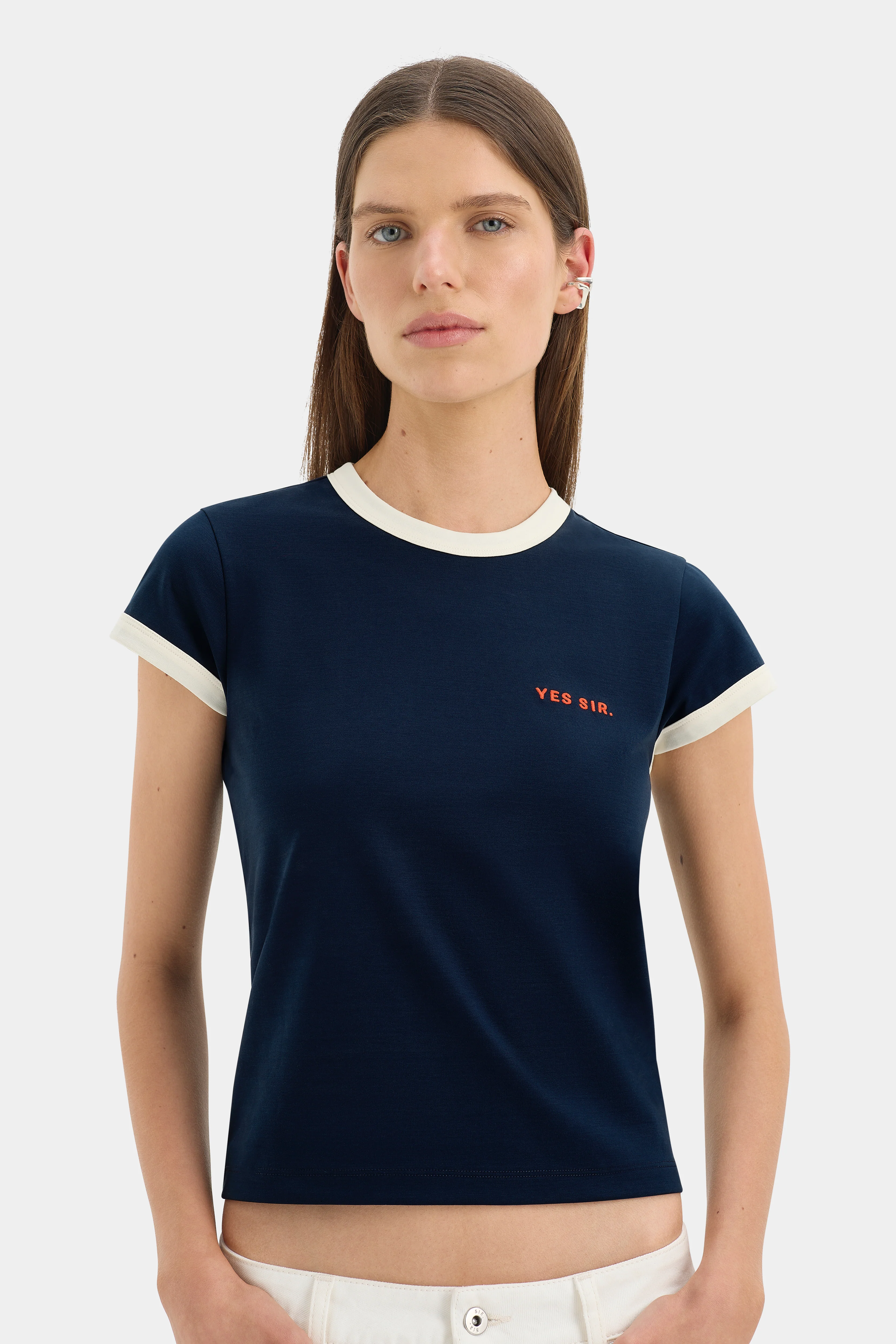 Yes SIR. Fitted Tee - Image 6